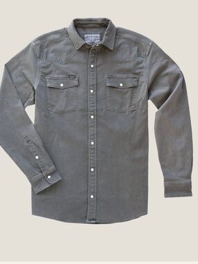 Poncho Denim Shirt - men’s- NWOT- XL